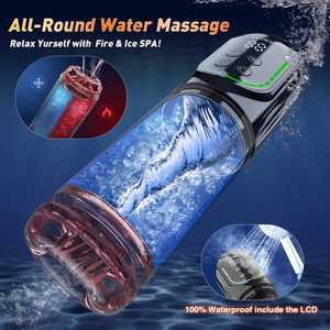 Masturbateur masculin automatique <span class=keywords><strong>à</strong></span> poussée rotative, stimulateur lécheur, suceur, fellation, pompe <span class=keywords><strong>à</strong></span> pénis 100% étanche, jouets sexuels pour adultes pour hommes - Product Image 3