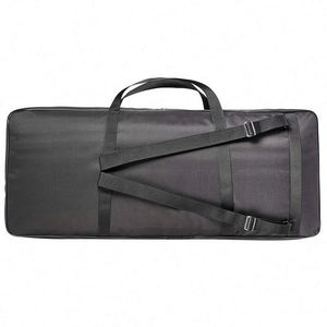 Estuche acolchado negro para teclado de piano electrónico portátil de 61 notas, fabricado por BSCI. - Product Image 4