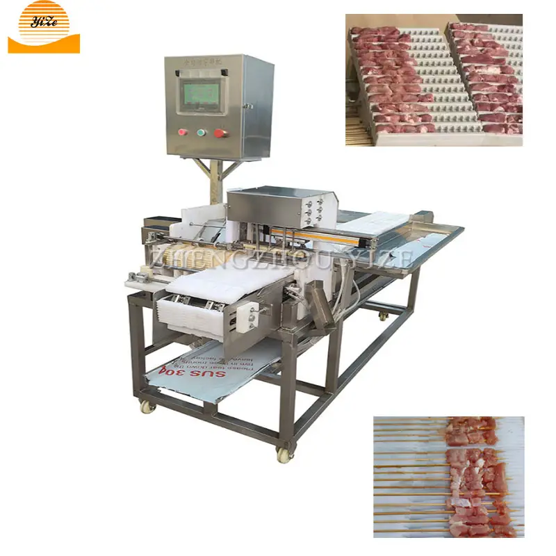 Piccola Macchina per Fare Carne Souvlaki Shish Kebab Spiedino Indossando Macchina Automatica