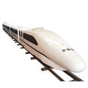 Train sur rail pour enfants pour parc d'attractions en plein air, utilisation en centre commercial, certifié CE, train ferroviaire robuste à vendre - Product Image 1