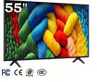 TV Pintar 55 Inch 4K UHD HDTV Pengalaman Gaming Rumah Tangga Jaringan Cerdas Android LCD LED TV - Promo Panas
