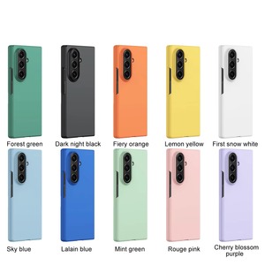 Waterproof PC <strong>Mobile</strong> Phone <strong>Bags</strong> for for Z Fold 3/4/5/6/7 Pure Color Design <strong>Low</strong> <strong>Price</strong> - Product Image 6