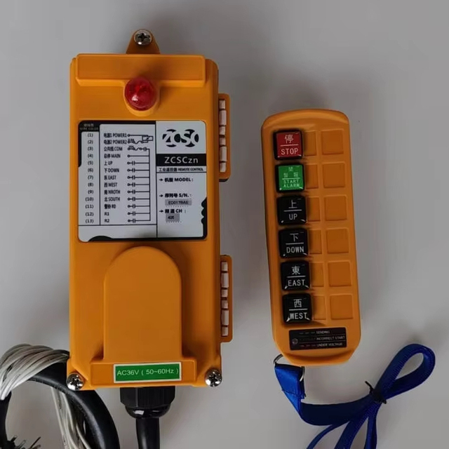 4 Buttons Telecrane F21-4D up Down Left Right Wireless Remote Control