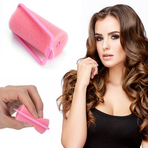 Sponge Hair <b>Rollers</b> Cylinder Snap <b>Heatless</b> Curling Tools For General Population - Product Image 4