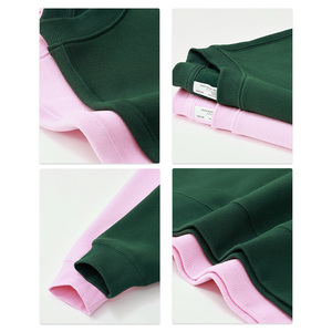 Sudadera con Capucha Extra Grande para Hombre, Ecológica, Impermeable, Forrada de Felpa de Poliéster/Algodón, para Invierno, con Bordado Estampado - Product Image 3