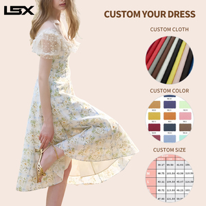 <span class=keywords><strong>Vestido</strong></span> de Moda Personalizado para Mujer, de Alta Calidad, con Tirantes, Sexy, Casual, Estampado, sin Mangas, Estilo <span class=keywords><strong>Princesa</strong></span>, de Lujo, con Malla - Product Image 2