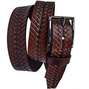 Cinturones de Cuero Vacuno 100% Genuino, Marca Personalizada BS INTERNATIONAL NA101, Ligeros, de Acero, Ecológicos, Impermeables, Hechos a Mano - Product Image 1