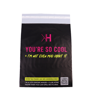 Colour tùy chỉnh in ấn compostable quần áo vận chuyển đầy đủ trang in ấn tự niêm phong bưu phẩm chuyển phát nhanh túi nhựa - Product Image 3