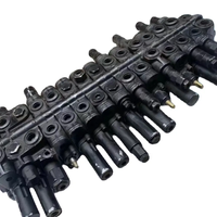 Katup Kontrol Utama Hidrolik Perakitan Distributor Hidrolik Excavator Katup Multi-Arah untuk Yanmar 50 55 70