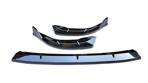 Welta - Spoiler avant inférieur - Installation simple - Durable - Élégant - Kit de garniture de pare-chocs extérieur - Compatible avec <span class=keywords><strong>Civic</strong></span> 8e génération <span class=keywords><strong>2006</strong></span>-2011 - Product Image 2
