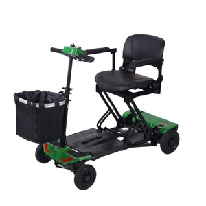 Scooter électrique pliable à 4 roues, léger et compact, en magnésium, avec moteur sans balais - Product Image 3