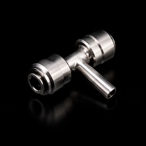 Raccord en T à connexion rapide OEM ODM en acier inoxydable 316L pour filtre à eau par osmose inverse RO, accessoires et raccords - Product Image 2