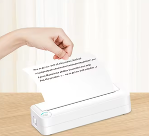X8 stampante termica <span class=keywords><strong>A4</strong></span> stampante termica portatile foto Bt Wireless senza inchiostro per bambini <span class=keywords><strong>Mini</strong></span> stampante digitale tascabile portatile - Product Image 2