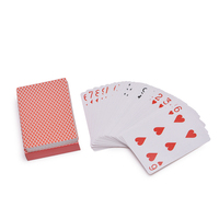 Cartes de poker de haute qualité papier couché recyclable Logo personnalisé jeu de société à boire Cmyk jeu d'impression cartes à jouer avec boîte