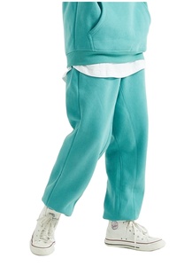 Men's Woolen Loose Fit <b>Jogger</b> Pants Straight Heavyweight Winter Street High Quality <b>Oversized</b> Sweatpants Casual Mid-Waist - Product Image 5