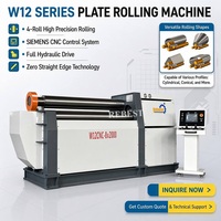 Cintreuse de tôles CNC à quatre rouleaux 60x3000, automatique, pour tôles jusqu'à 60mm d'épaisseur, largeur 3000mm