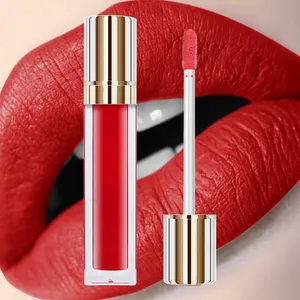 L370 OEM halal lipstick organic matte private label lipgloss waterproof liquid lipstick private label
