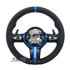 Mise à niveau personnalisée couverture complète Alcantara m Performance pour <span class=keywords><strong>BMW</strong></span> Série <span class=keywords><strong>5</strong></span> F30 F10 F32 F90 <span class=keywords><strong>F80</strong></span> F82 F87 Volant - Product Image 6