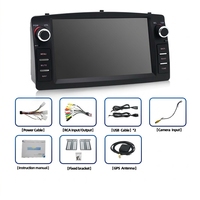 Autoradio Android pour Toyota Corolla E120 E130 2000-2008 Radio sans fil Carplay/Android Auto Écran tactile 7 pouces GPS WiFi BT FM