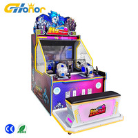 Machine de jeu d'arcade de tir de balles à 2 joueurs, à monnayeur, pour centres de jeux, version anglaise adaptée aux enfants