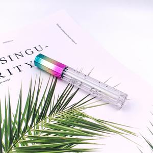 Custom Transparent Round Empty Lip Gloss Wand Tube Plastic Lip Balm Container for Cosmetics - Product Image 3