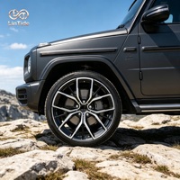 Llanta de coche forjada ligera, estructuralmente optimizada para mejorar la respuesta en curvas y la estabilidad en la carretera