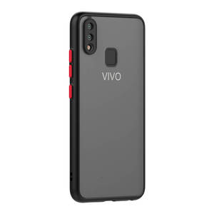 Coque de téléphone fumée givrée translucide TPU + PC hybride pour couverture mobile anti-rayures de vitesse <span class=keywords><strong>Redmi</strong></span> <span class=keywords><strong>Note</strong></span> 12S/12 <span class=keywords><strong>Pro</strong></span> - Product Image 3