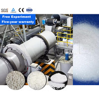 Ligne de granulation automatique continue de sulfate de magnésium en disques avec équipement de séchage, de refroidissement et de criblage LANE