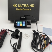 Caméra embarquée S833 4G 3K 3 canaux 4K avec enregistreur vidéo, WIFI, GPS, ADAS, BSD, DMS, écran 3 pouces, JT808 – Vente en gros usine pour la gestion de flotte