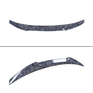 Alerón Trasero de Fibra de Carbono Forjado Original para A5 B8 B8.5 Sportback de 4 Puertas 8TA M4, Sin Perforaciones, para Maletero, 2007-2019 - Product Image 2