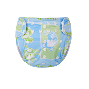 Couche-culotte de bain lavable et imprimée pour bébé Mami Morning, réutilisable, avec protection anti-fuites et matière douce et respirante - Product Image 1