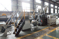 Máquina de fabricación de tubos de drenaje corrugado de doble pared de 200-800MM, extrusora de plástico Vertical para cojinete de bomba de tornillo PE/PP HDPE PLC