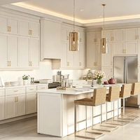 Ensemble d'armoires de rangement de cuisine modulaires avec garde-manger et rangement de cuisine organisé