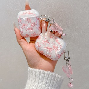 Bonita funda protectora con lazo rosa para <span class=keywords><strong>Airpods</strong></span>, accesorios para auriculares de cuarta generación compatibles con Pro2/3ª generación - Product Image 6