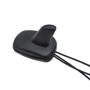 Gps Wifi Lte Car Roof Radio Fm Shark Fin Screw Mount Indoor <b>Outdoor</b> Antenna With 3rg174 <b>Cable</b> And Sma Male Connector - Product Image 1