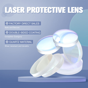 <span class=keywords><strong>Demark</strong></span> Ventana protectora láser de sílice fundida D37X7 Máquina de soldadura de corte por láser de fibra Lente de protección óptica de cuarzo - Product Image 2