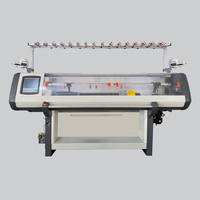 Machine à tricoter plate automatique informatisée à double système pour Cixing 7G 10G 12G Shima Stoll Matériel de tricotage d'occasion