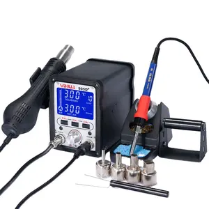 محطة لحام, CH1/CH2/CH3 ثلاثة تخزين YIHUA 995D + desoldering محطة لحام الهواء الساخن