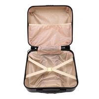 Valise trolley professionnelle de 18 pouces avec option de marquage, coque rigide, légère et prête à voyager