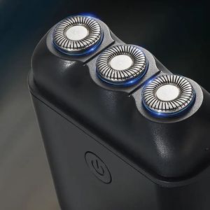 Rasoir Rechargeable professionnel Portable sans fil tête chauve machine rasoir de poche à 3 lames pour hommes - Product Image 3