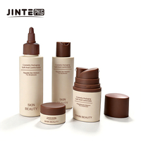 Lots de Soins Capillaires en Gros : Flacons Vides de 100 ml en PET/HDPE avec Pompe pour Huile Capillaire et Bouchon Disque, Contenants de Baume à Lèvres de 15 ml avec Logo
