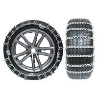 Carretilla elevadora de acero de aleación antideslizante cadenas de nieve rueda de tractor cadena de nieve antideslizante