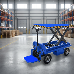 Carro Eléctrico de Plataforma Pequeño, Vehículo Logístico, Carro de Plataforma Plana, Manipulación de Materiales, Almacenamiento, Carretilla Elevadora Eléctrica OEM - Product Image 5