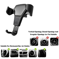 Soporte de Teléfono para Auto con Sensor de Gravedad, Textura de Cuero de Lujo Premium, Multifuncional, con Navegación GPS