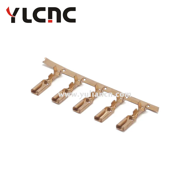 Ylnc – vente en ligne de cosses carrées Type de broche 2.8 avec serrure série 0.5, harnais de fil automobile, connecteur de câble, bornes de voiture