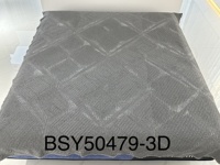 Ventes directes d'usine de textile à la maison 100% tissu de matelas tricoté en polyester