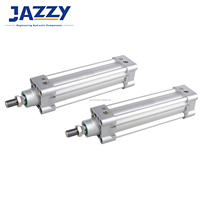 Cilindro Neumático JAZZY MAL Serie Mini de Aleación de Aluminio SDA CQ2B MGP Tri-Rod, Kits de Cilindro, Interruptor Magnético MHZ MHC