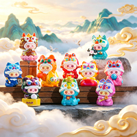 Nouvelle Boîte Mystère Bête Porte-Bonheur Chinoise, Figurine en Résine, Jouet de Collection Tendance, Décoration de Bureau et de Maison