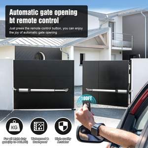 Résistant au vent élevé 24V DC 200kg bras renforcés énergie <span class=keywords><strong>solaire</strong></span> opérateur <span class=keywords><strong>de</strong></span> <span class=keywords><strong>porte</strong></span> battante automatique ouvre-bras droit - Product Image 6