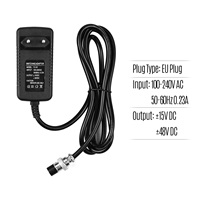 Adaptateur secteur pour console de mixage, alimentation 15V 230mA, universel, connecteur rond 4 broches pour 16 canaux, entrée 100-240V, prise EU